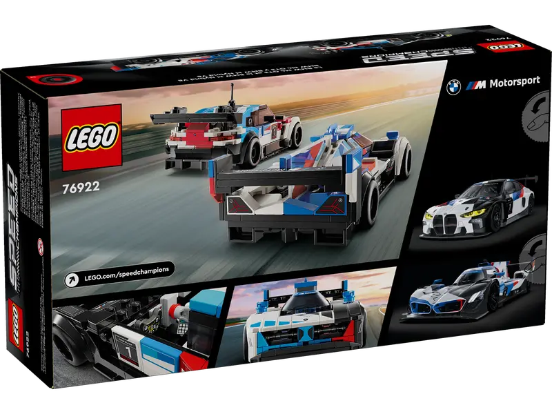 LEGO BMW M4 GT3 & BMW M Hybrid V8 (76922)