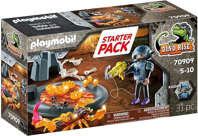 Playmobil Starter Pack Dino Rise: Fire Scorpion (70909)