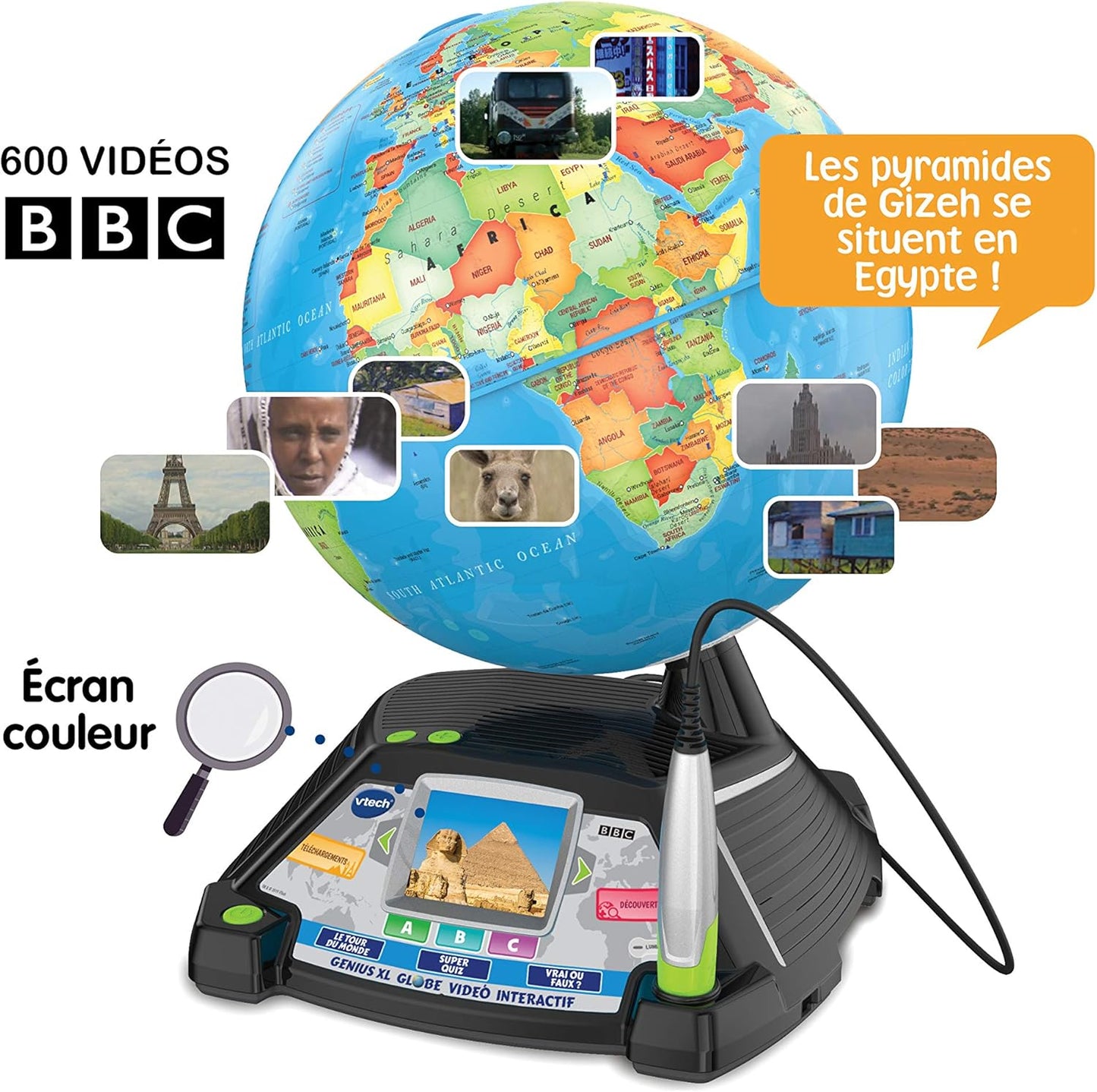 VTech - Genius XL Globe Vidéo Interactif
