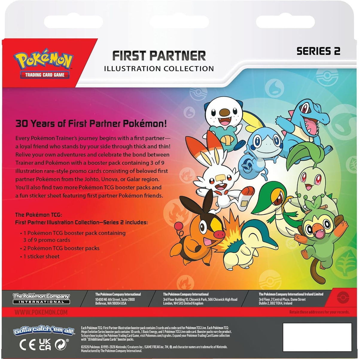 Pokémon TCG First Partner Illustration Collection Series 2 by The Pokémon Company