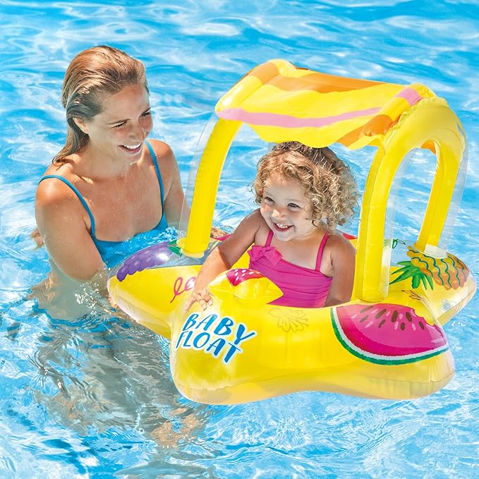 INTEX BABY FLOAT WITH CANOPI