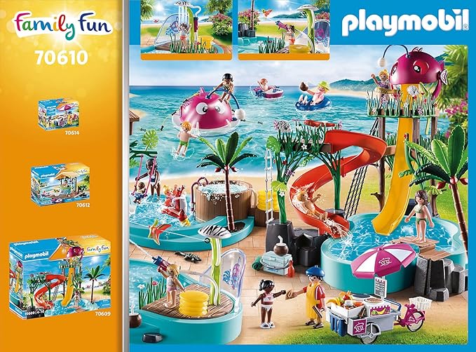 Playmobil Small Pool with Water Sprayer (70610)
