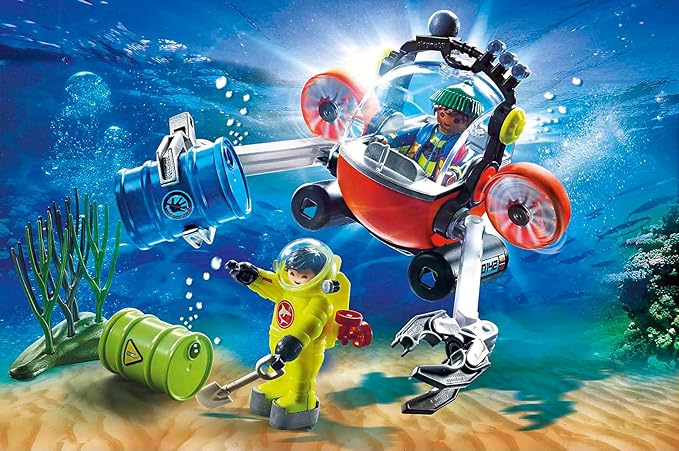 Playmobil Environmental Expedition with Dive Boat (70142)