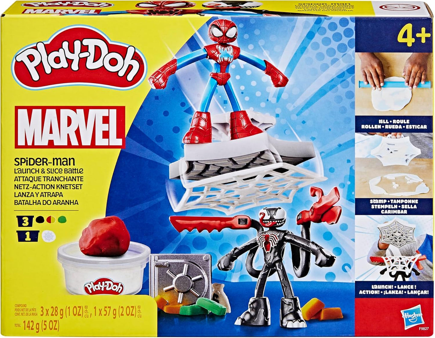 Play-Doh Marvel Spider-Man Launch & Slice Battle