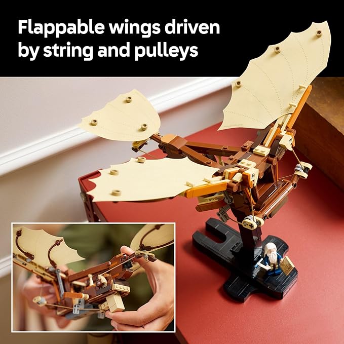 LEGO Icons Leonardo da Vinci’s Flying Machine (10363)