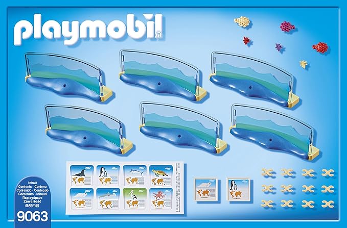PLAYMOBIL Aquarium Enclosure Building (9063)