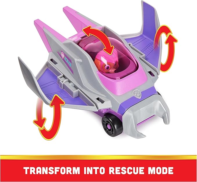 Paw Patrol Aqua Pups Skye - Transforming Manta Ray Vehicle