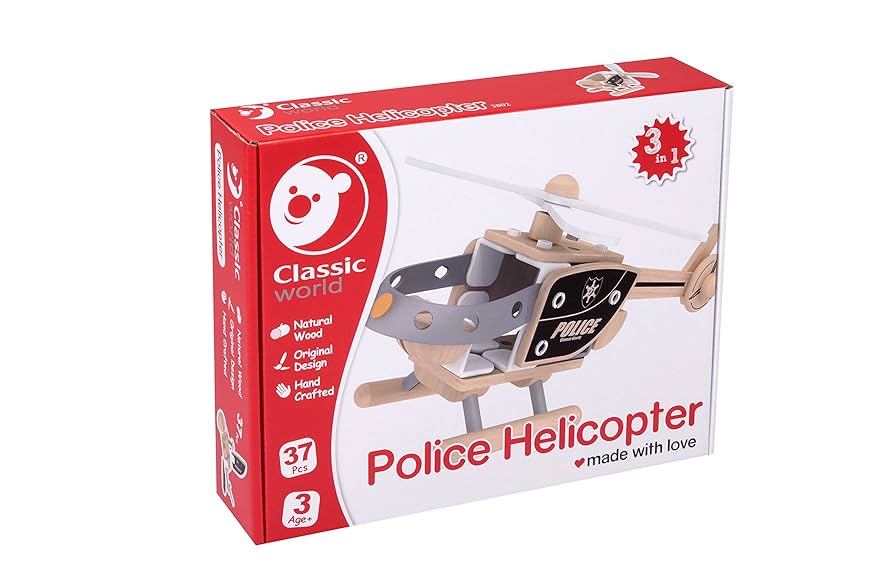 CLASSIC WORLD POLICE HELICOPTER