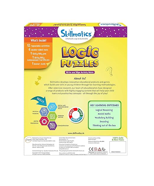 Skillmatics Logic Puzzles