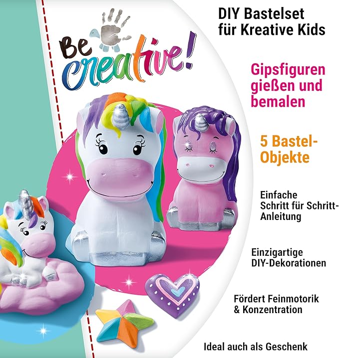 BE CREATIVE ! FIGURINES EN PLATRE