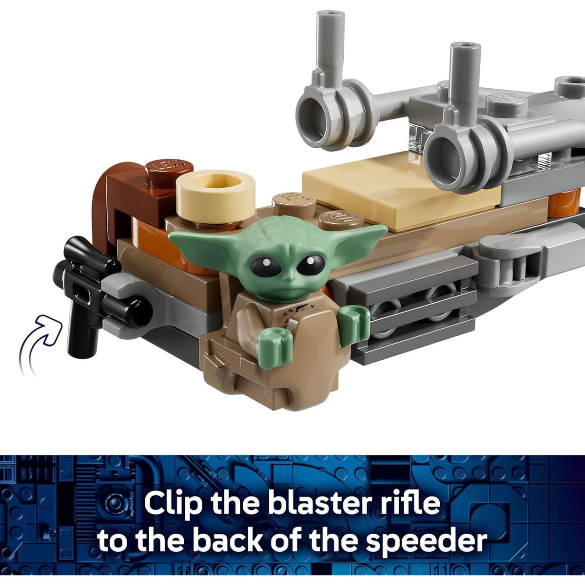 LEGO The Mandalorian & Grogu's Speeder Bike (75436) by LEGO