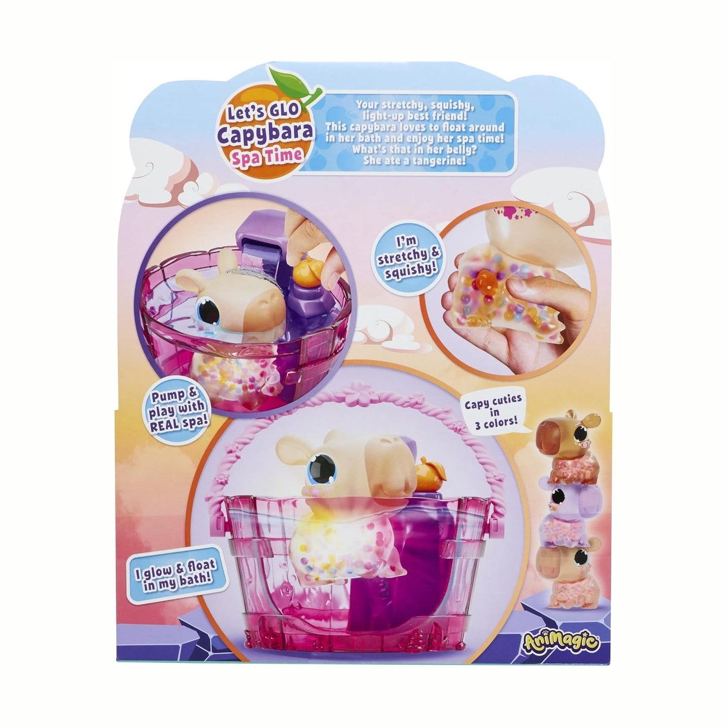 Goliath Animagic Let's Glo Capybara Spa Time Playset by Goliath