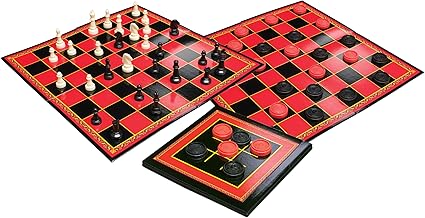 CHESS DRAUGHTS AND NOUGHTS & CROSSES