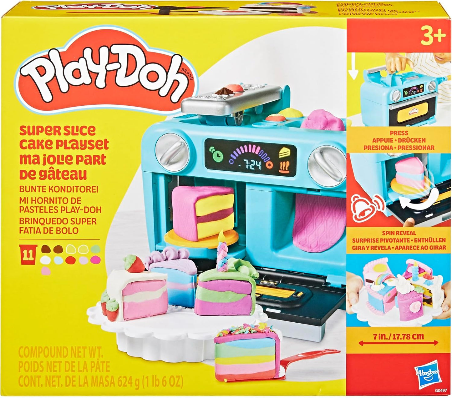 Play-Doh Super Slice Cake Playset