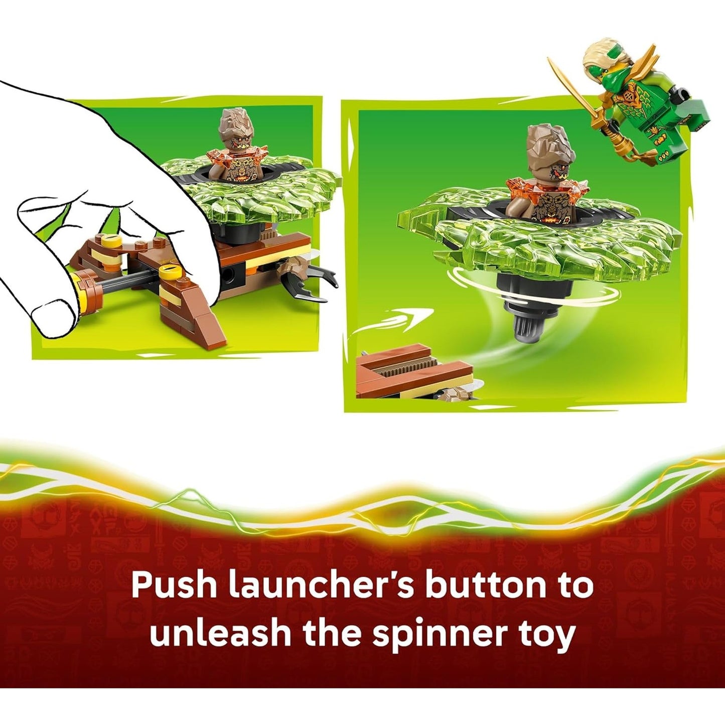 LEGO Lloyd vs. Earth Monster Spinner (71850) by LEGO
