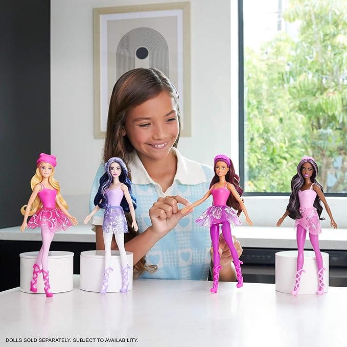 Barbie Color Reveal Doll & Accessories, Ballerina Series