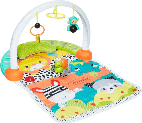 Infantino - Watch Me Grow 4-In-1 Activity Gym Playmat