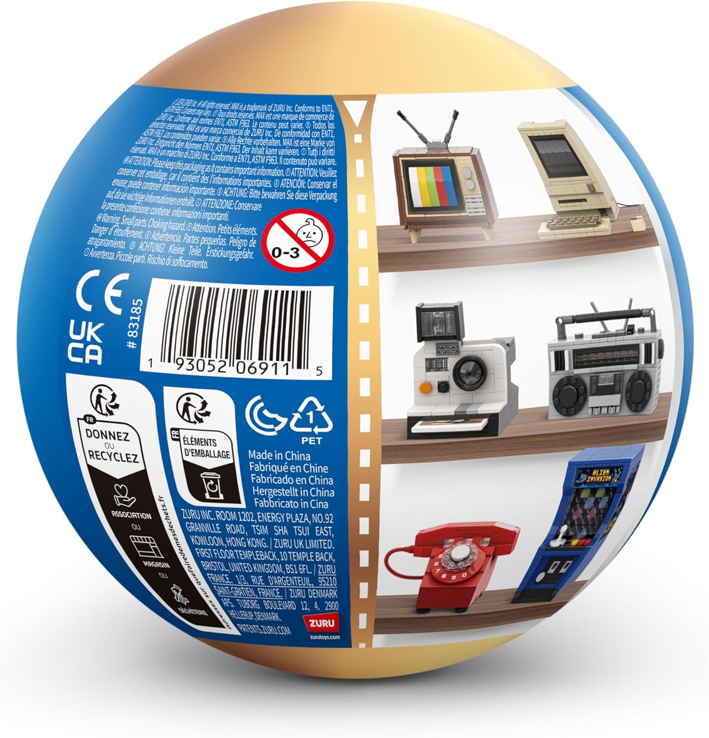 MAX Premium Retro Building Bricks