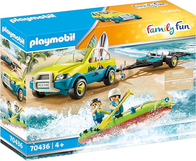 Playmobil Beach Car with Canoe (70436)