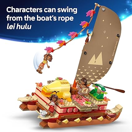 LEGO Disney Moana’s Adventure Canoe (43270)