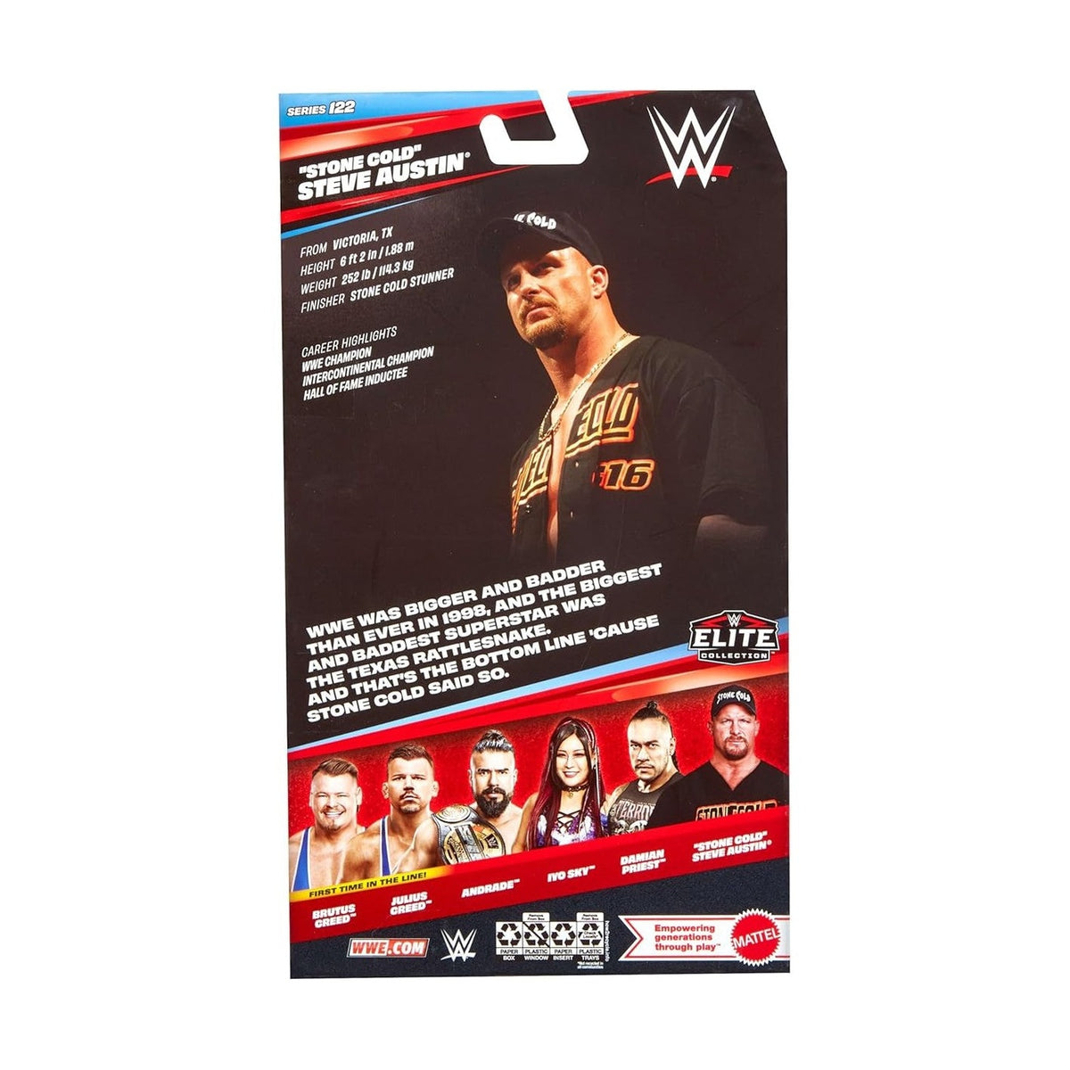 Mattel WWE Elite “Stone Cold” Steve Austin by Mattel