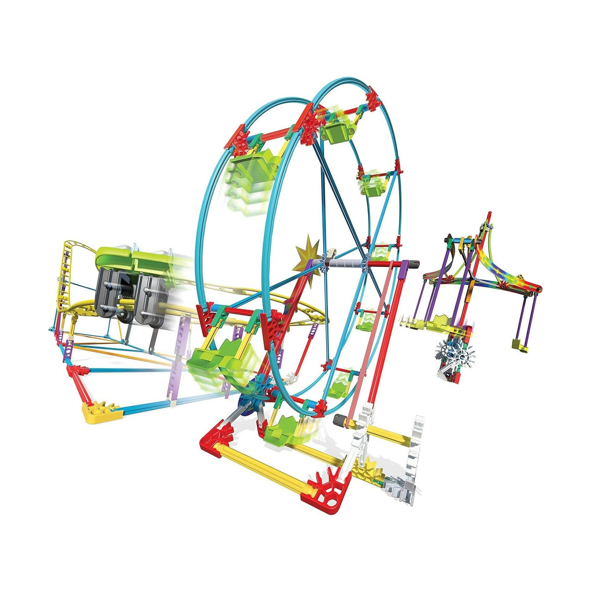 K'Nex Amusement Park in a Box by Basic Fun