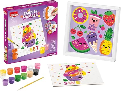 Paint by Numbers - Kawai Food Sweet