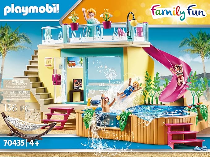 Playmobil Bungalow with Pool (70435)
