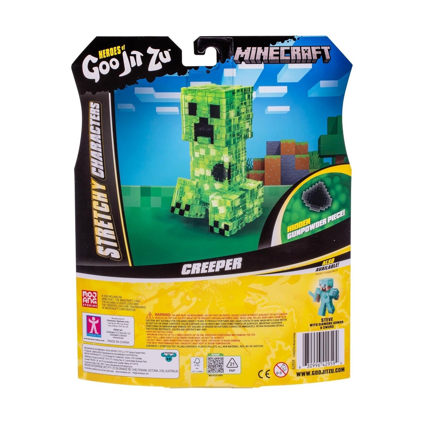 Heroes of Goo Jit Zu Minecraft Hero Pack Creeper by Moose