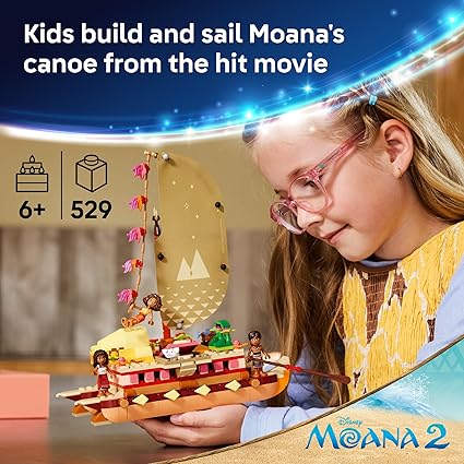 LEGO Disney Moana’s Adventure Canoe (43270)