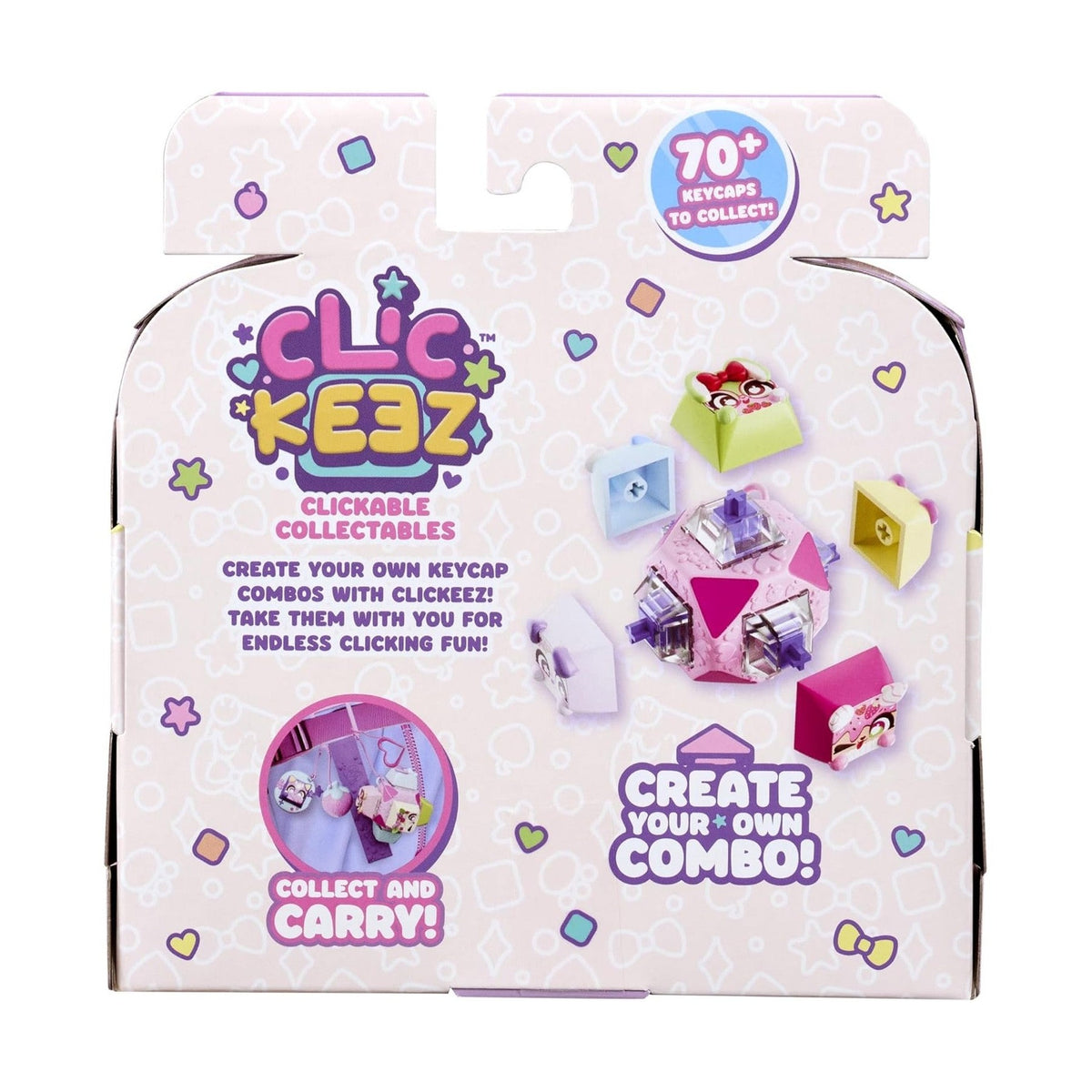 Clickeez Cube Deluxe Keyring Mystery Figure Pack by Goliath