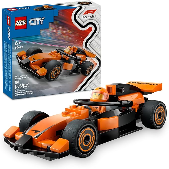 LEGO City F1 Driver with McLaren Race Car (60442)