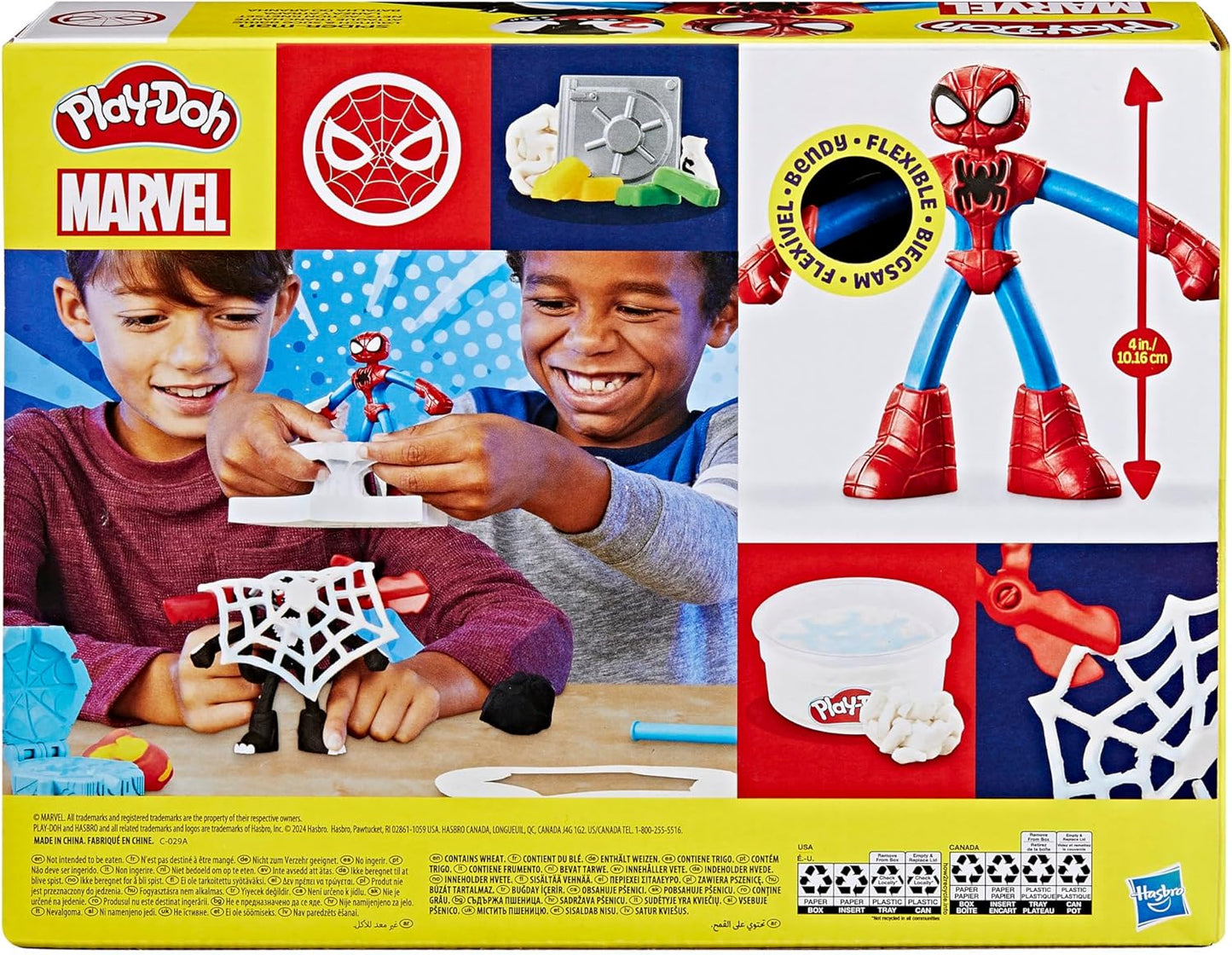 Play-Doh Marvel Spider-Man Launch & Slice Battle