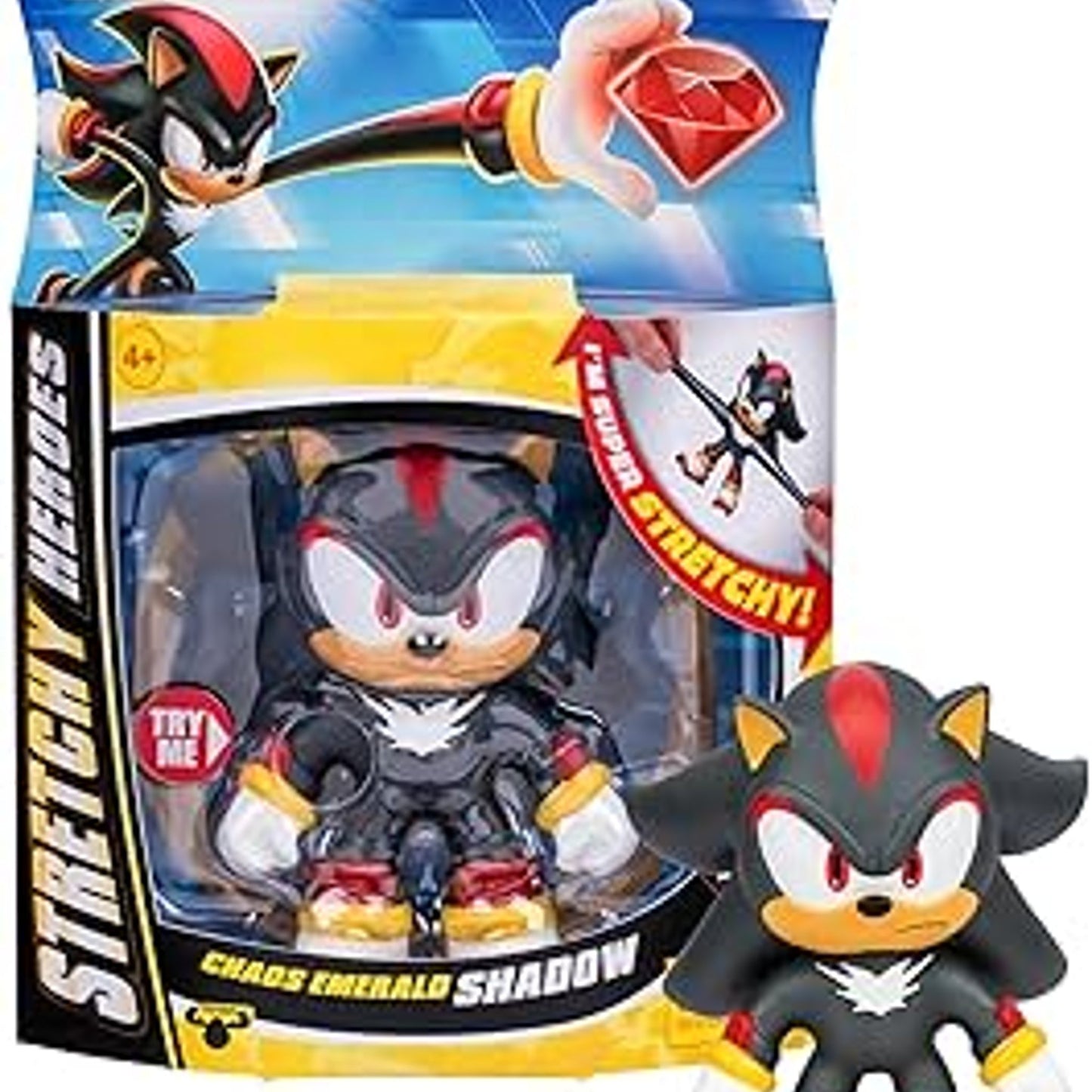 Heroes Of Goo Jit Zu DC Chaos Emerald Shadow Figure by Heroes Of Goo Jit Zu