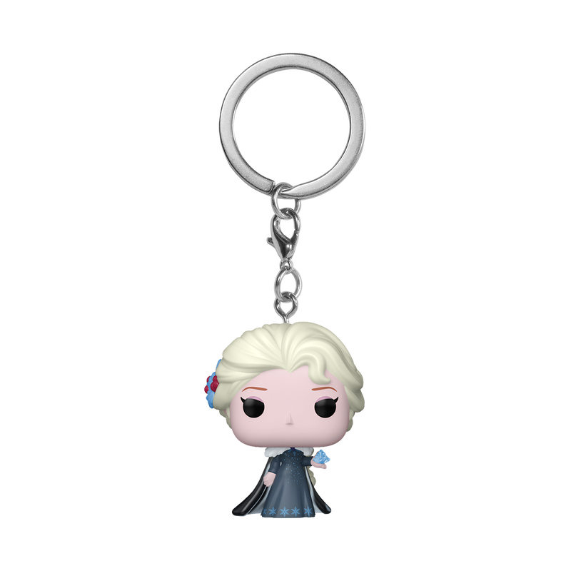Funko Pocket Pop! Keychain: Disney Frozen 2 – Elsa (Winter Outfit) by FUNKO POP!