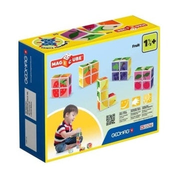 Geomag Magicube Fruit Building Set, Size 6 by Geomag