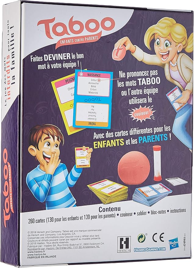 Taboo Enfants CONTRE Parents