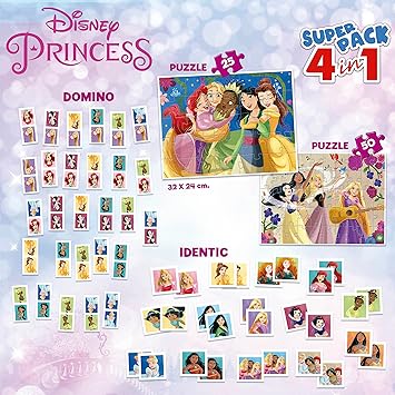 Educa - Superpack Disney Princess