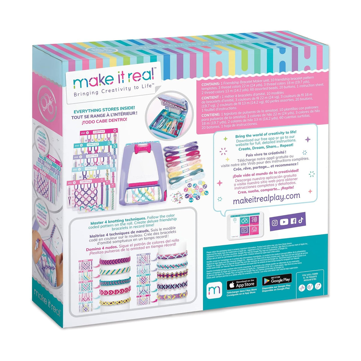 Make It Real Friendship Bracelet Maker by Make It Real