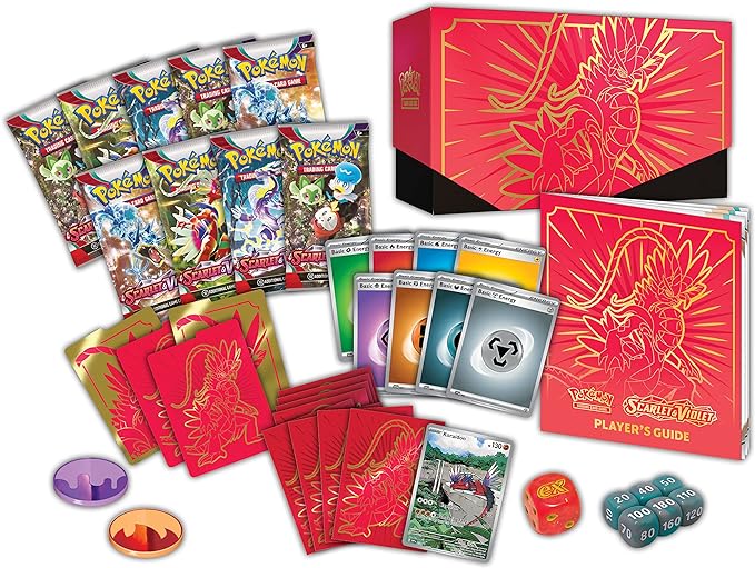 Pokemon TCG: Scarlet and Violet Elite Trainer Box - Koraidon Red
