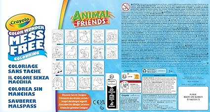 CRAYOLA Coloring Set Color Wonder Friends of the Farm