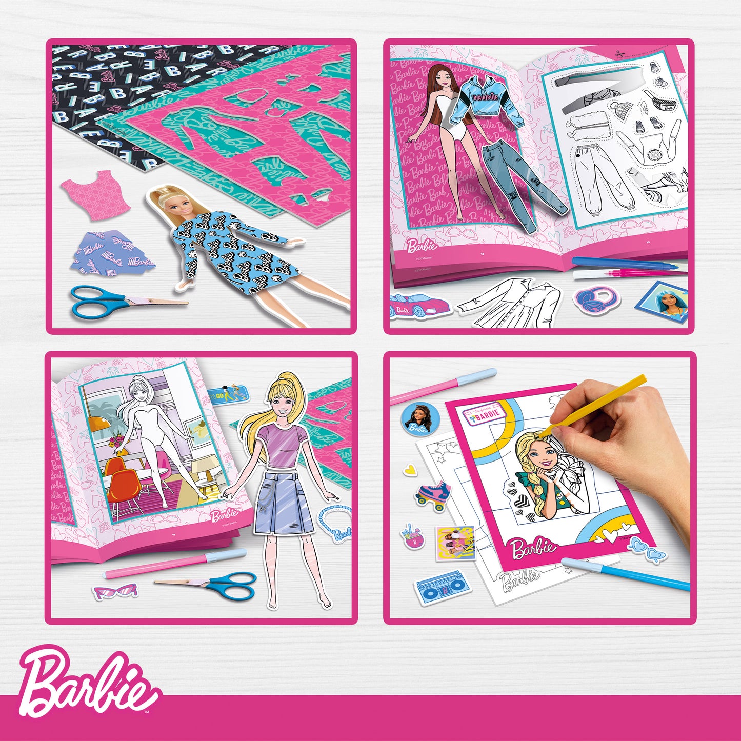 BARBIE FASHION COLOURING
