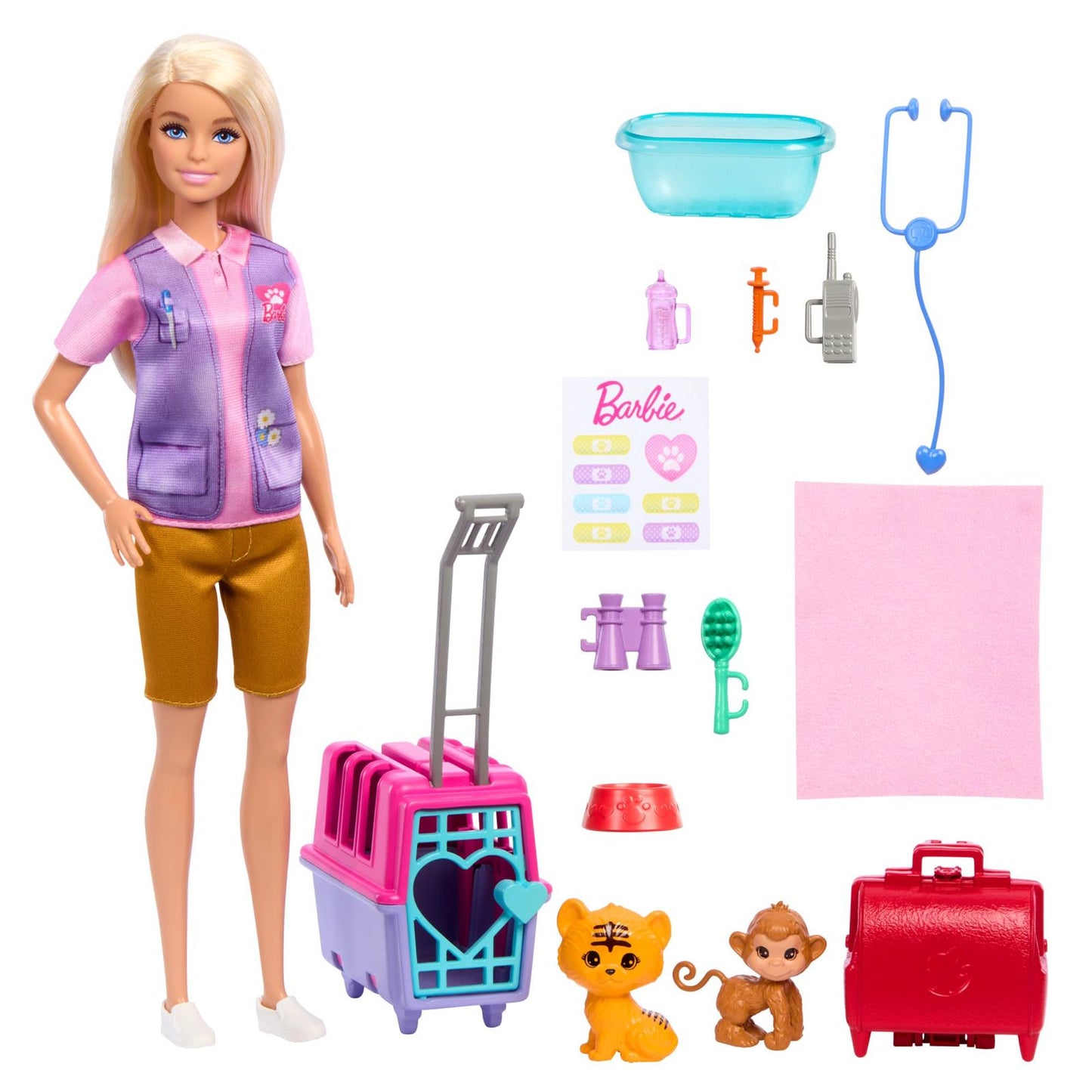 BARBIE CAREERS DOLL ANIMAL RESCUE by Mattel