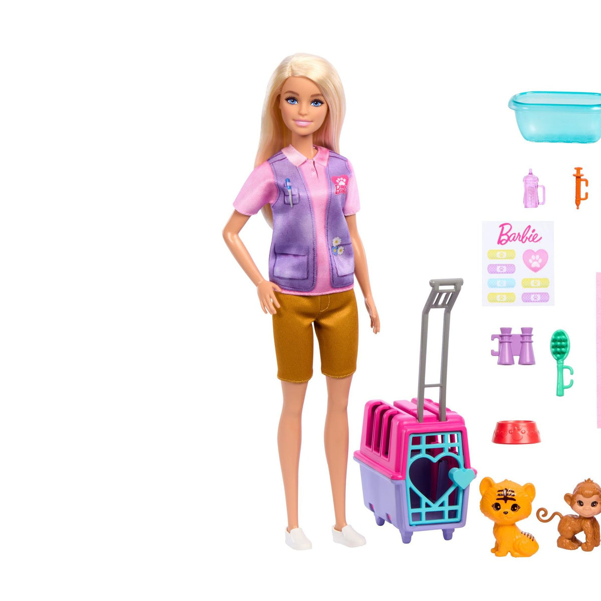 BARBIE CAREERS DOLL ANIMAL RESCUE by Mattel