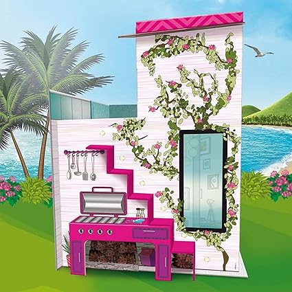 BARBIE DREAM SUMMER VILLA WITH DOLL by Lisciani