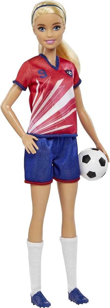 BARBIE CAREERS FASHION DOLL SOCCER PLAYER