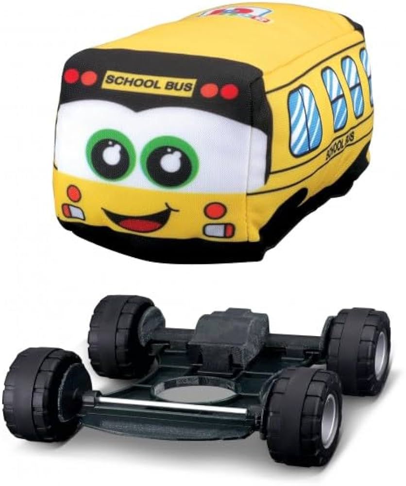 BB Junior My 1st Soft Car School Bus Toy, Yellow