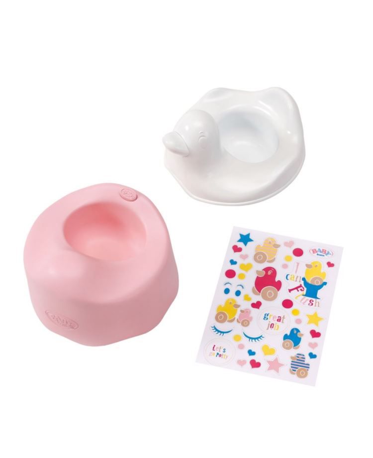 Baby born potty