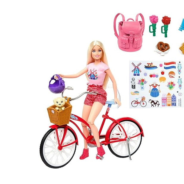 Barbie Doll & Bike Playset by Mattel