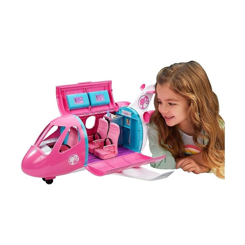 Barbie Toy Airplane Playset, Dreamplane with 15+ Doll-Sized Accessories by Mattel